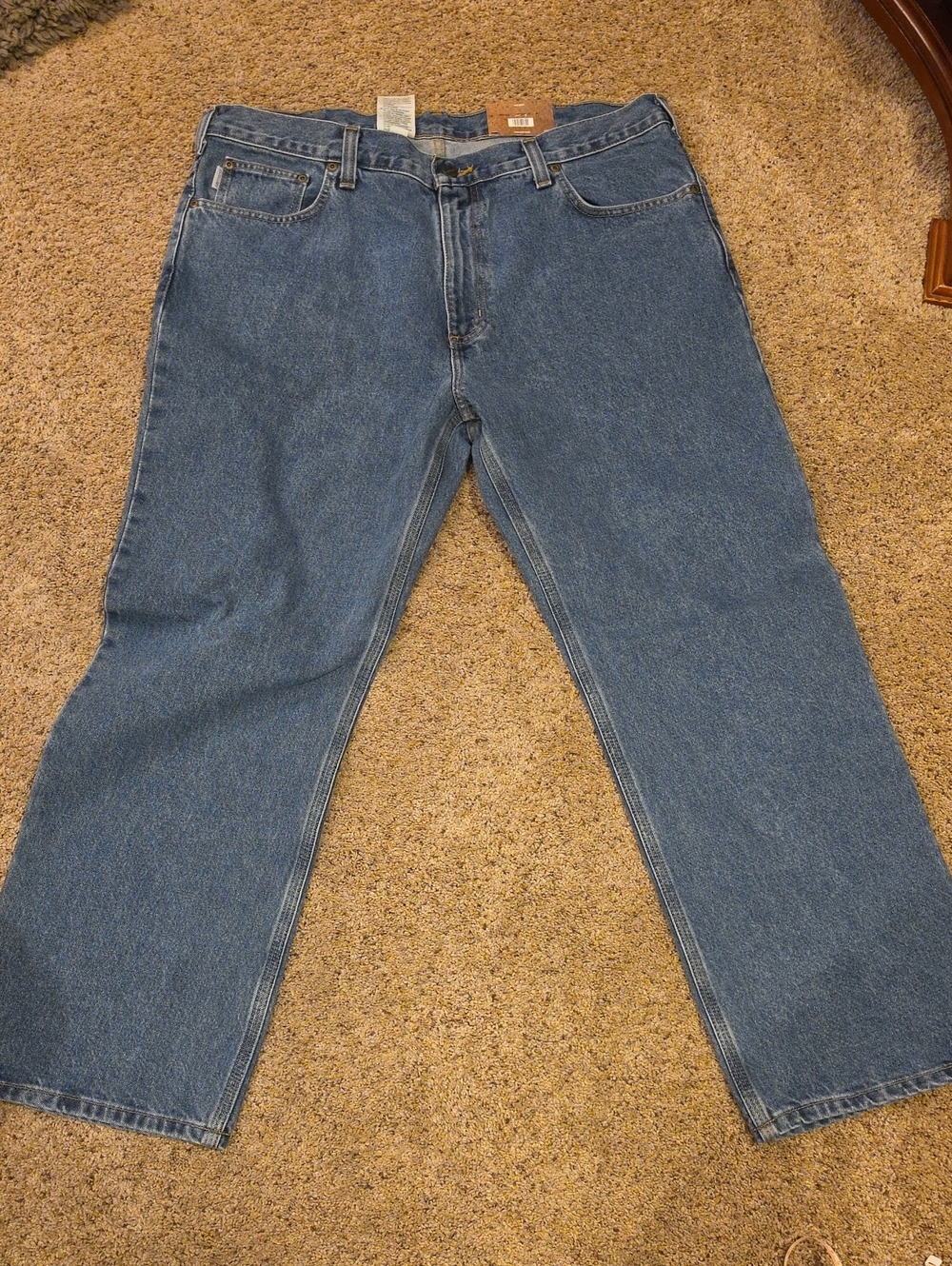 Carhartt Men's Relaxed Fit Blue Denim Jeans
